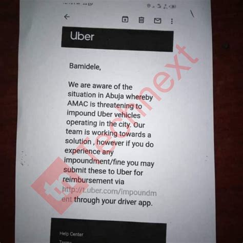 uber message board